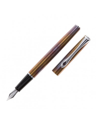 Diplomat Traveller Fountain Pen - Flame solde