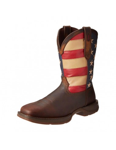 Durango Men's Western Boot - Rebel Brown and Union Flag Patriotic  | DB5554 Amélioration de cerveau avec