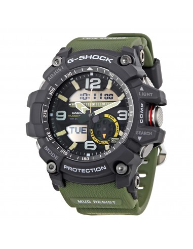 Casio Men's G-Shock Mudmaster Green Resin Strap World Time | GG1000-1A3 2 - 3 jours ouvrés.