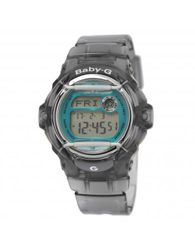 Casio Women's Digital Alarm Watch - Baby-G Quartz Teal & Grey Dial | BG169R-8B Par le système avancé 