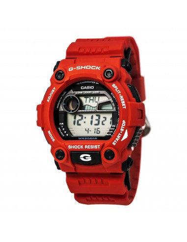 Casio Men's G-Shock Rescue Digital Dial Sport Red Resin Strap Alarm Dive Watch | G7900A-4 en ligne