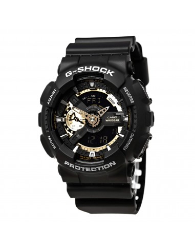 Casio Men's G-Shock Alarm Analog & Digital Black Dial Quartz Black Resin Strap Dive Watch | GA110RG-1 des créatures d'habitude