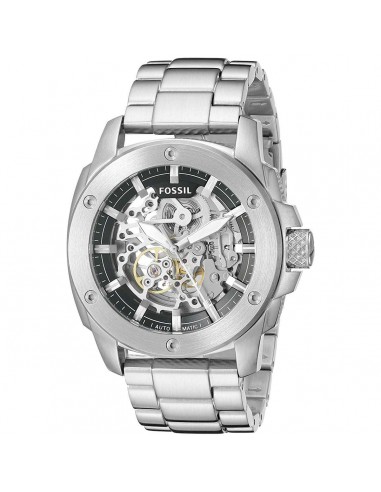 Fossil Men's Automatic Watch - Modern Machine Skeleton Dial Steel Bracelet | ME3081 Comparez plus de prix