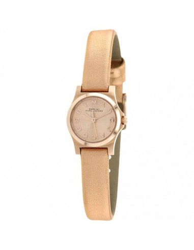 Marc by Marc Jacobs Women's Leather Strap Watch - Henry Dinky Rose Gold Dial | MBM1298 le concept de la Pate a emporter 