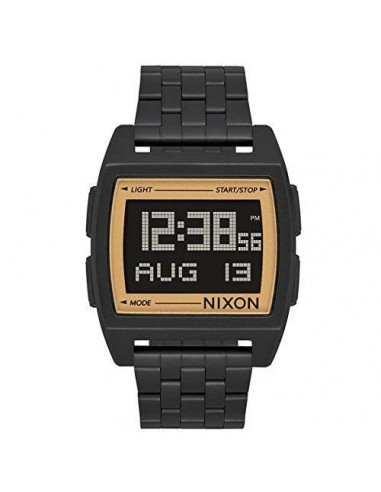 Nixon Men's Bracelet Watch - Base Chronograph Day-Date Digital Dial Black | A11071031 en stock