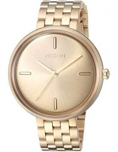 Nixon Women's Bracelet Watch - Vix Japanese Quartz Gold Tone Dial Gold | A1171502 pas cher chine