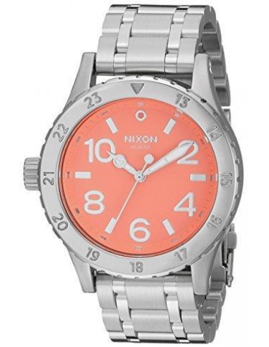 Nixon Women's Lefty Watch - Women's 38-20 Rose Dial Steel Bracelet | A4102054 offre 