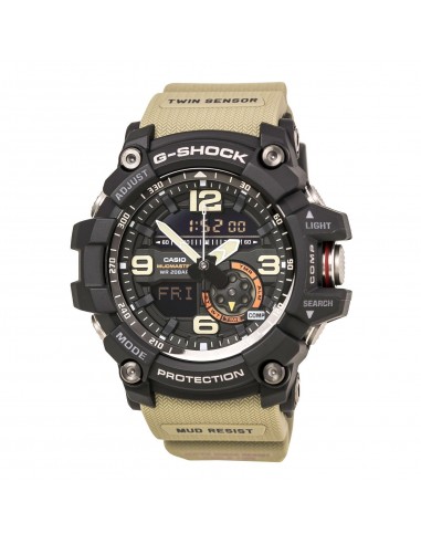 Casio Men's G-Shock Mudmaster Brown Resin Strap Ana-Digi Black Dial World Time Dive Watch | GG1000-1A5 Comment ça marche