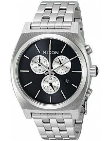 Nixon Men's Bracelet Watch - Time Teller Chrono Stainless Steel | A9722348 offre 