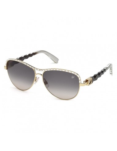 Swarovski Women's Sunglasses - Gold Frame Grey Gradient Lens | SK0037-6032B une grave pollution 