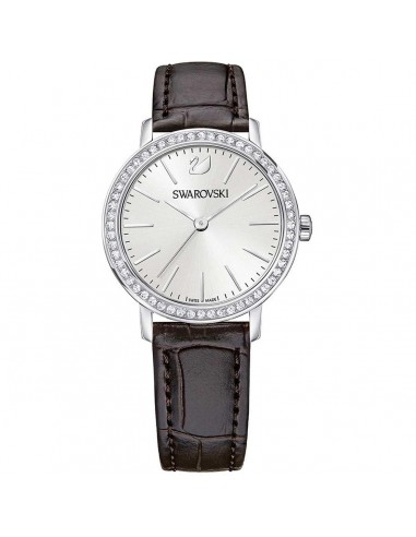 Swarovski Women's Strap Watch - Graceful Mini Brown Leather Strap | 5261487 Voir les baskets