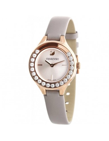 Swarovski Women's Strap Watch - Lovely Crystals Mini Grey Leather | 5261481 Comparez et commandez 