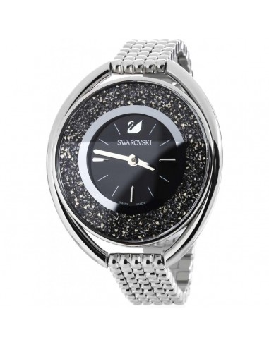 Swarovski Women's Bracelet Watch - Crystalline Oval Black Dial | 5181664 plus qu'un jeu 