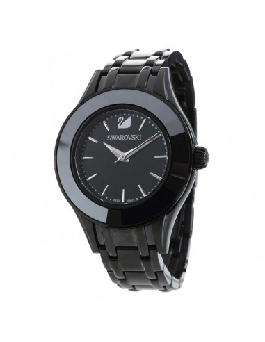 Swarovski Women's Bracelet Watch - Alegria Black Dial Black Steel | 5188824 français