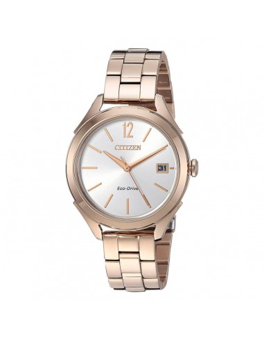 Citizen Women's Bracelet Watch - LTR Silver Dial Rose Gold Steel | FE6143-56A Profitez des Offres !