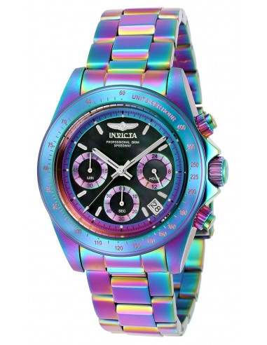 Invicta Men's Chronograph Watch - Speedway MOP Dial Iridescent Steel Dive | 23941 à prix réduit toute l'année