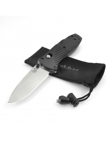 Benchmade Folding Knife - Mini Barrage with Black Valox Handle | 585 Comparez plus de prix