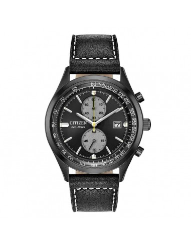 Citizen Men's Chronograph Watch - Chandler Black & Grey Dial | CA7027-08E hantent personnes