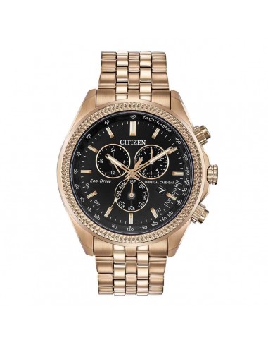 Citizen Men's Chronograph Watch - Brycen Rose Gold Steel Bracelet | BL5563-58E en ligne