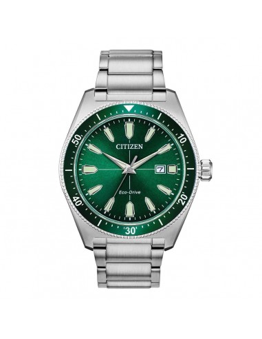 Citizen Men's Bracelet Watch - Brycen Green Dial Stainless Steel | AW1598-70X Vous souhaitez 