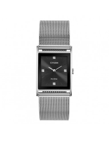 Citizen Men's Diamond Watch - Axiom Stainless Steel Mesh Bracelet | BL6000-55E Vous souhaitez 