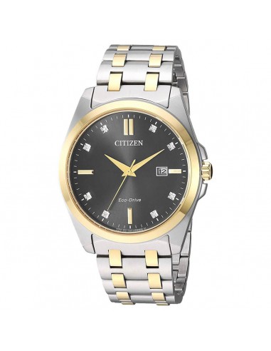 Citizen Men's Diamond Watch - Corso Two Tone Steel Bracelet | BM7107-50E Le MVP de beaucoup