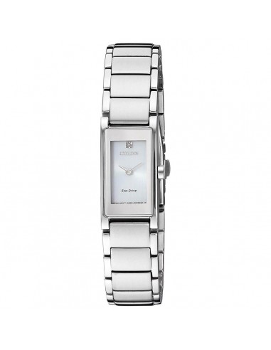 Citizen Women's Diamond Watch - Axiom Silver Tone Dial Bracelet | EG7050-54A commande en ligne