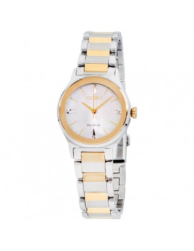 Citizen Women's Diamond Watch - Axiom Two Tone Stainless Steel Bracelet | EM0734-56D acheter