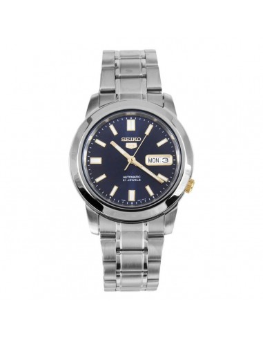 Seiko Men's Automatic Watch - 5 Blue Dial Steel Bracelet Watch | SNKK11K1 prix pour 