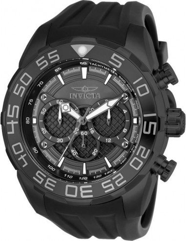 Invicta Men's Chronograph Watch - Speedway Black Silicone Strap Quartz | 26308 Comparez plus de prix