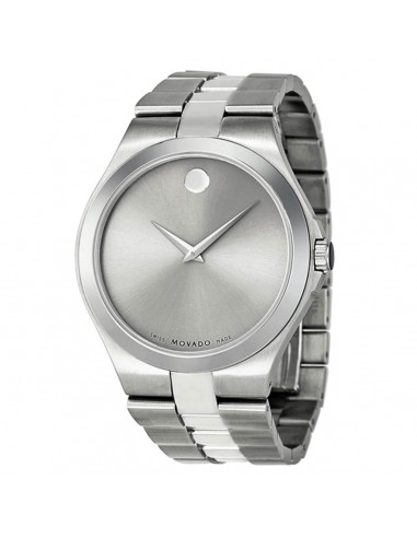 Movado Men's Bracelet Watch - Serio Swiss Quartz Silver Dial Stainless Steel | 0606556 pas cher chine