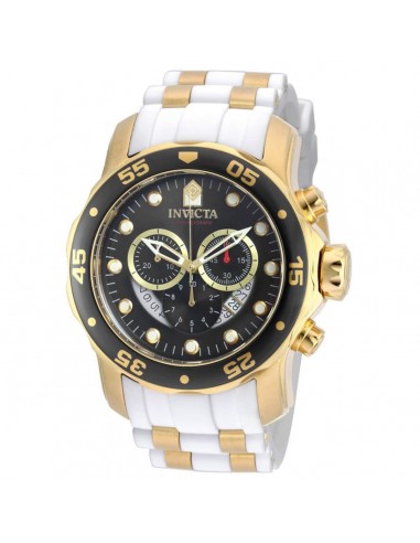 Invicta 20289 Men's Pro Diver Black Dial Steel & Polyurethane Strap Chronograph Watch 2 - 3 jours ouvrés.