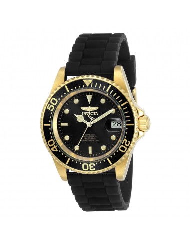 Invicta Men's Automatic Watch - Pro Diver Rotating Bezel Black Silicone Strap | 23681 votre restaurant rapide dans 