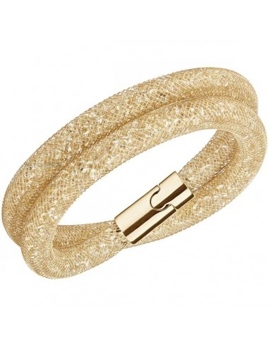 Swarovski Women's Bracelet - Stardust Deluxe Crystal Fishnet Tube, Small | 5184171 Venez acheter