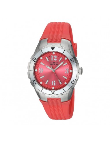 Invicta Women's Angel Pink Rose Dial Polyurethane Strap Watch | 24122 Comparez plus de prix