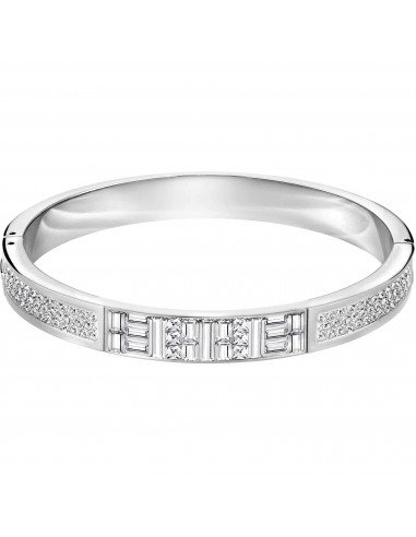 Swarovski Women's Bangle Bracelet - Ethic Crystals Stainless Steel, Large | 5221392 meilleur choix