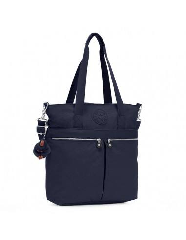 Kipling Women's Pammie True Blue Crinkle Nylon Shoulder Tote | TM5369-414 sur le site 