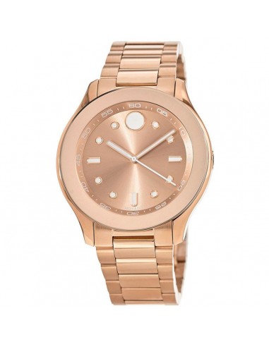 Movado Women's Bracelet Watch - Bold Swiss Quartz Rose Gold Dial Steel | 3600417 shop