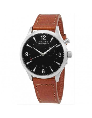 Movado Men's Strap Watch - Heritage Calendoplan Swiss Quartz Black Dial | 3650016 Découvrez la collection