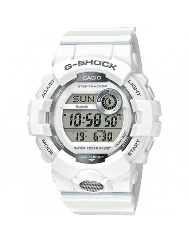 Casio Men's Digital Watch - G-Shock White Resin Strap Dive | GBD800-7 en ligne