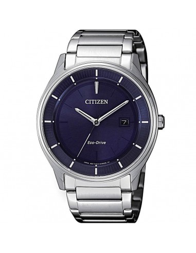 Citizen Men's Bracelet Watch - Eco-Drive Blue Dial Stainless Steel | BM7400-80L Profitez des Offres !