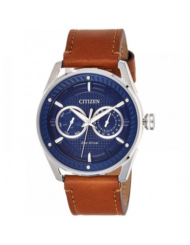 Citizen Men's Strap Watch - Eco-Drive Power Reserve Blue Dial Leather | BU4021-17L Le MVP de beaucoup