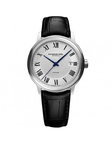 Raymond Weil Men's Strap Watch - Maestro Automatic Silver Dial | 2237-STC-00659 d'Europe débarque