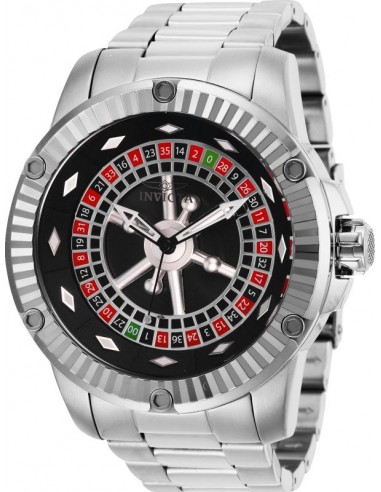 Invicta Men's Automatic Watch - Specialty Casino Stainless Steel Bracelet | 28709 2024