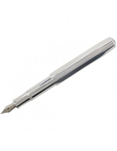 Kaweco Fountain Pen - AL Sport Raw Polished Aluminum | FPALSPTPAL ou a consommer sur place