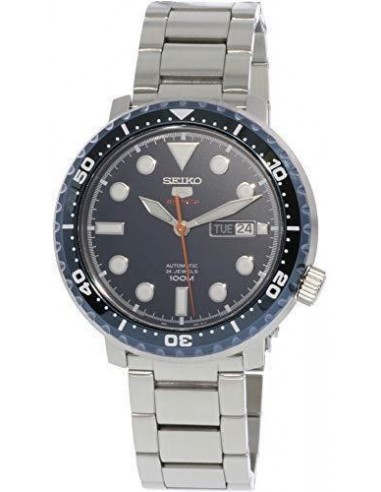 Seiko SRPC63K1 Men's 5 Sports Black Bezel Automatic Watch 2024