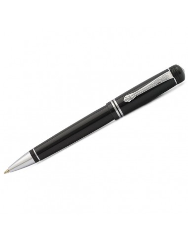 Kaweco Twist Ballpoint Pen - DIA2 Black with Chrome Trim | 10000564 est présent 