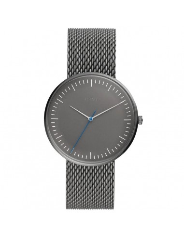 Fossil Men's Quartz Watch - The Essentialist Grey Dial Grey Mesh Bracelet | FS5470 Par le système avancé 